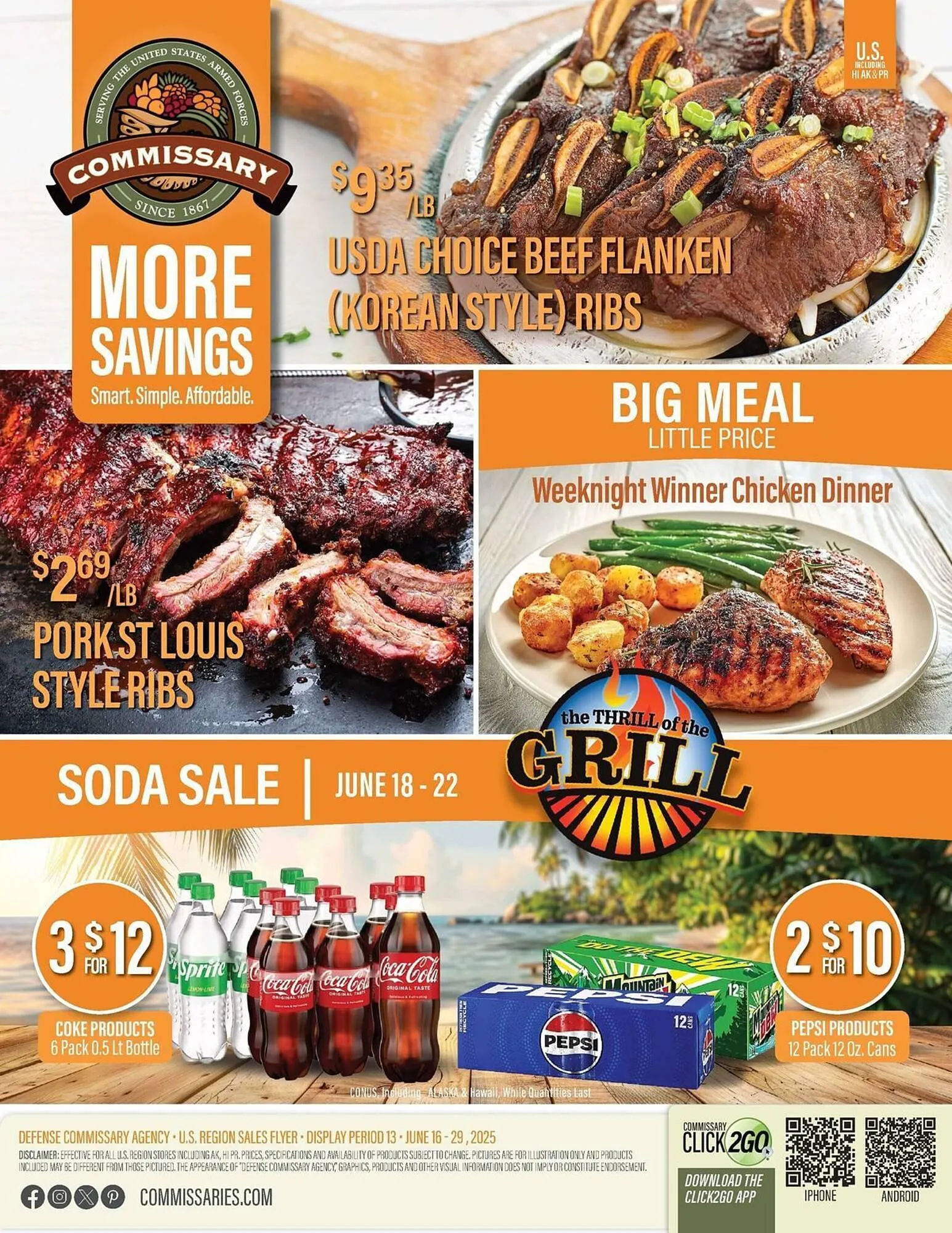 Commissary Weekly Ad - 1