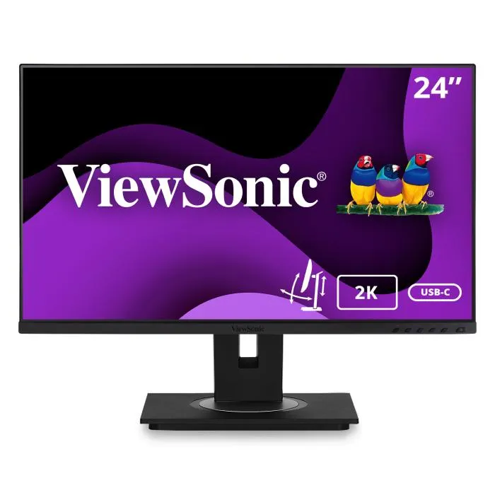 VG2455-2K - 24" 1440p Ergonomic 40-Degree Tilt IPS Monitor with USB C