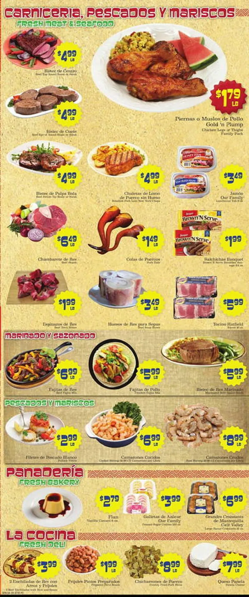 Catálogo de Supermercado Nuestra Familia Weekly Ad 20 de abril al 26 de abril 2025 - Página 2