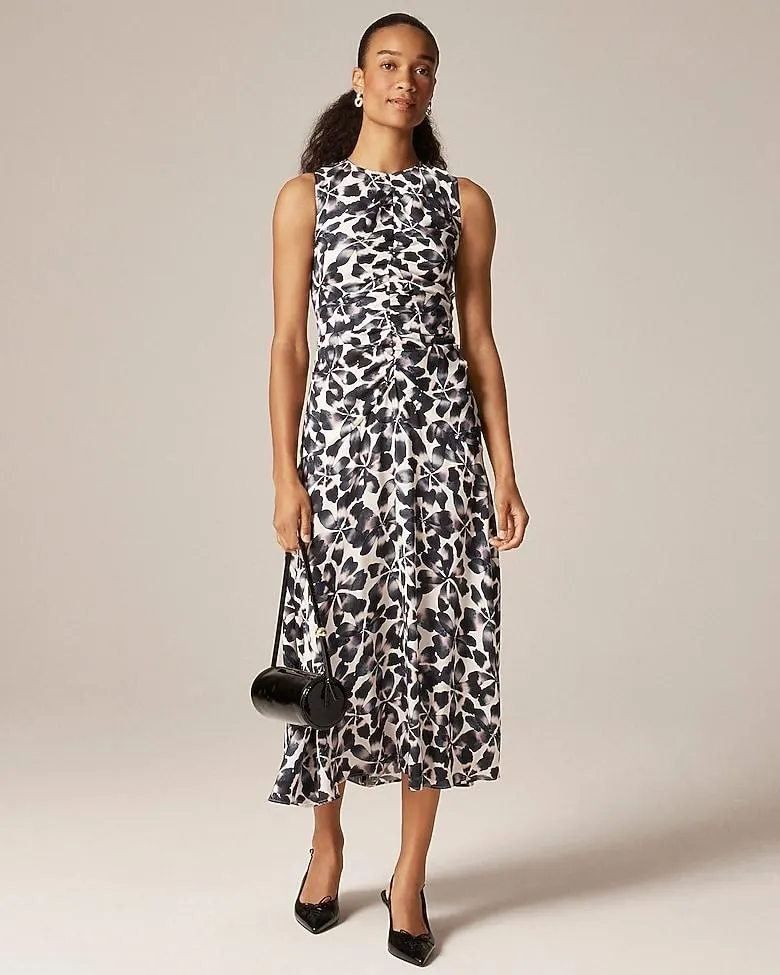 Veranda dress in watercolor floral print