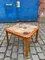 Coffee Table in Teak with Tiles by Tue Poulsen for Haslev