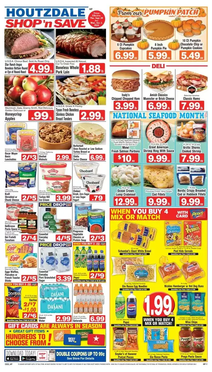 Weekly ad Attractive special offers for everyone from September 25 to October 9 2024 - Page 1