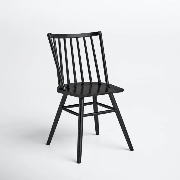 Shania Solid Wood Slat Back Dining Chair
