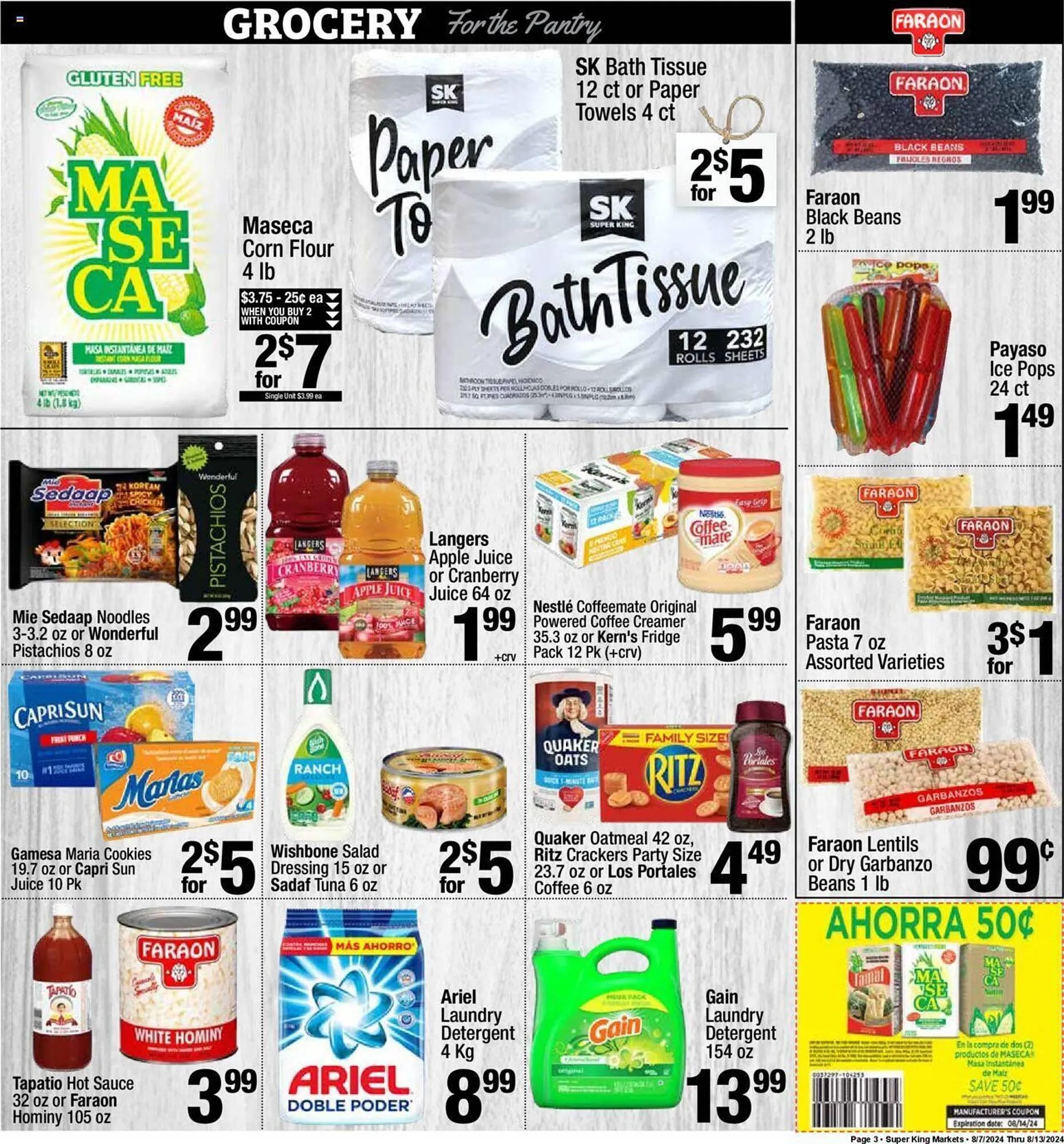 Weekly ad Super King Markets Weekly Ad from August 7 to August 13 2024 - Page 3