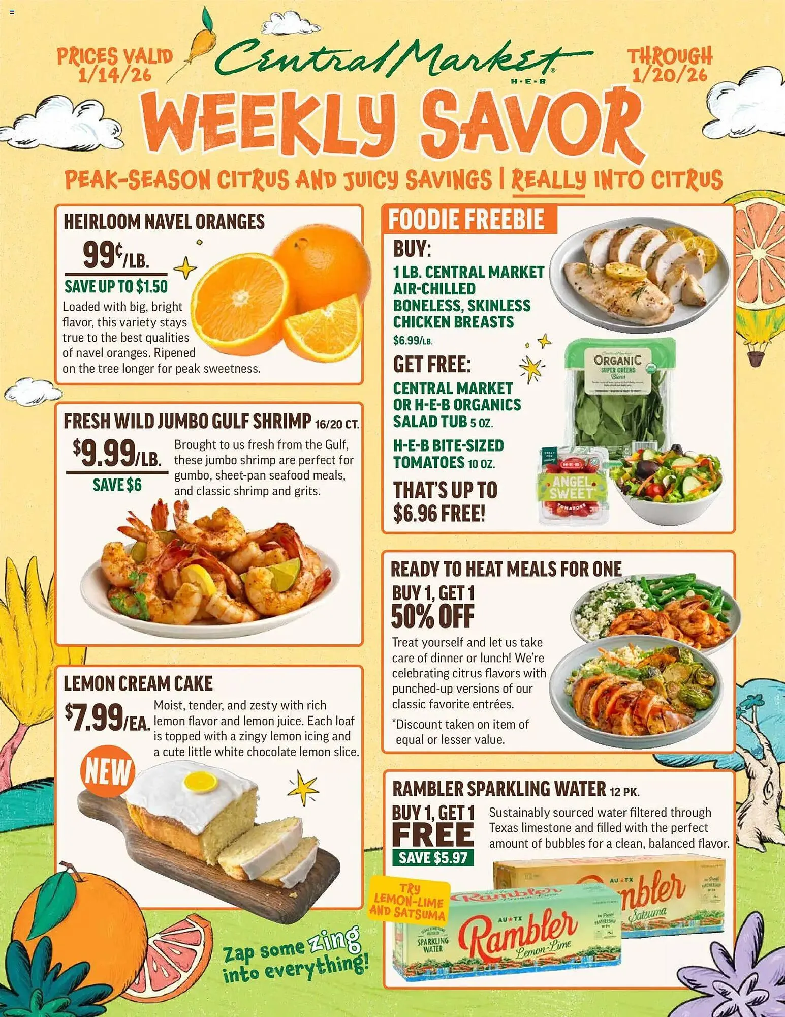 Weekly ad Central Market weekly ad from January 14 to January 21 2026 - Page 1