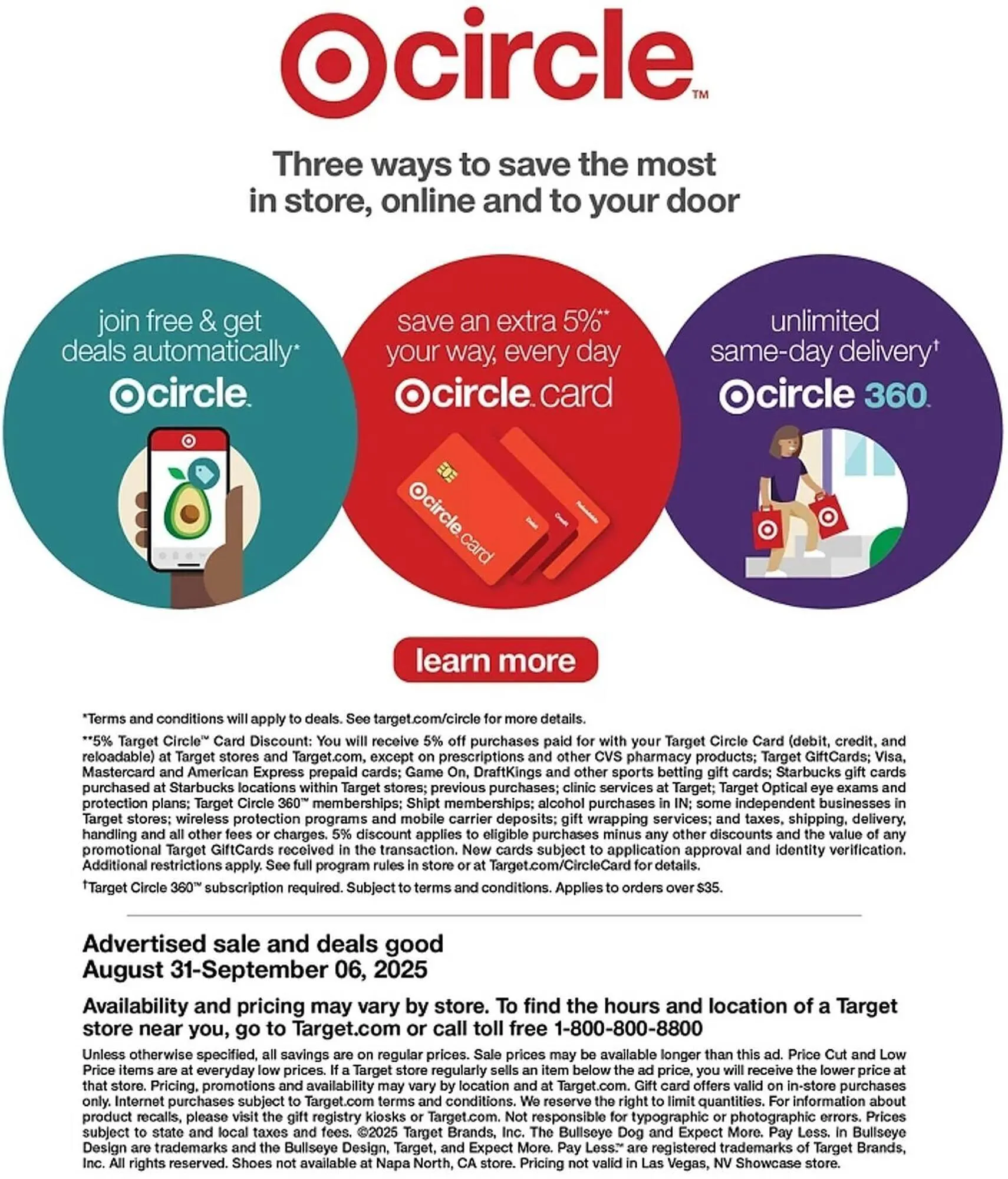 Weekly ad Target Weekly Ad from August 31 to September 6 2025 - Page 31