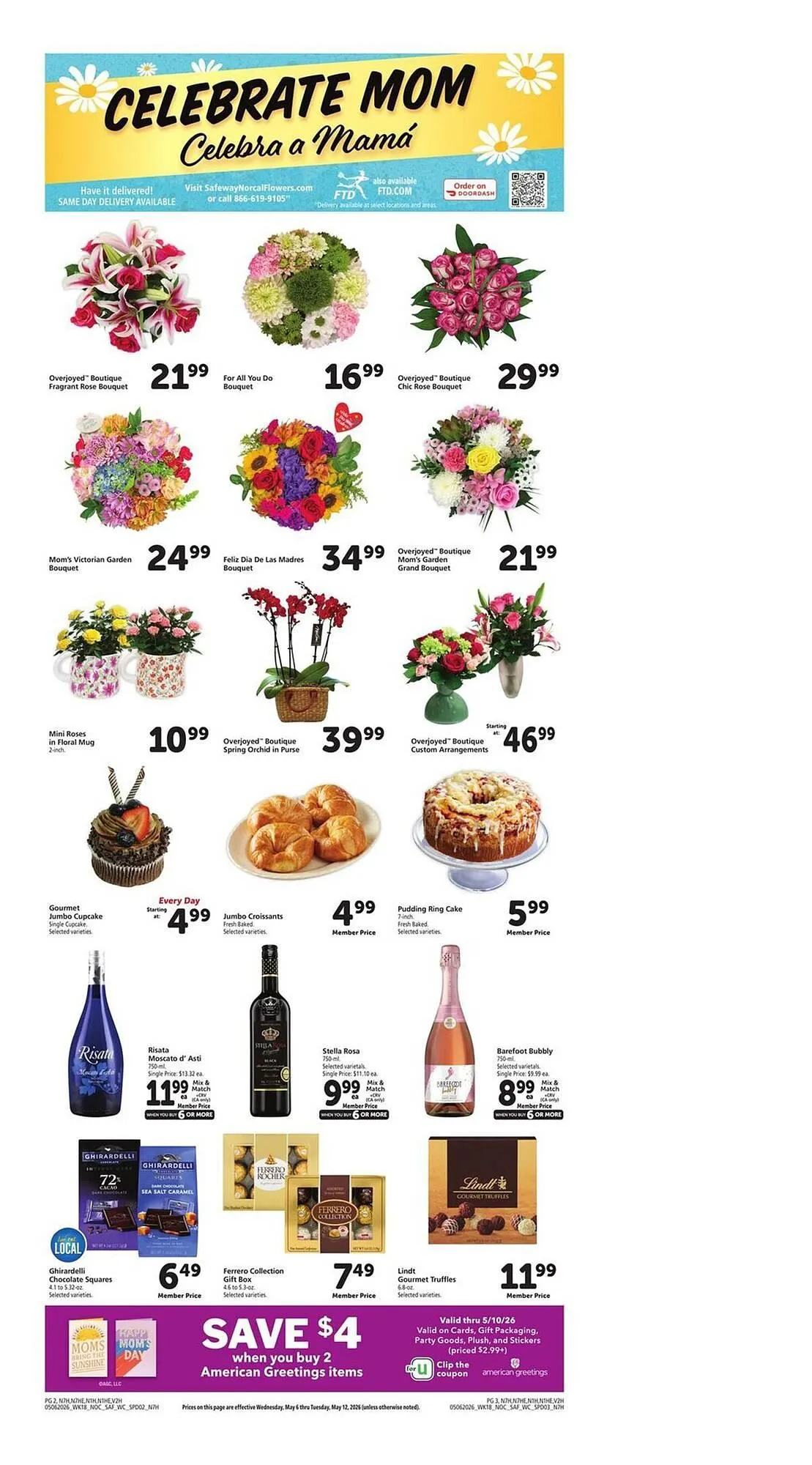 Weekly promotion Vons weekly ad spanning from May 6 to May 12 2026 - Page 2 for Catalogue 365