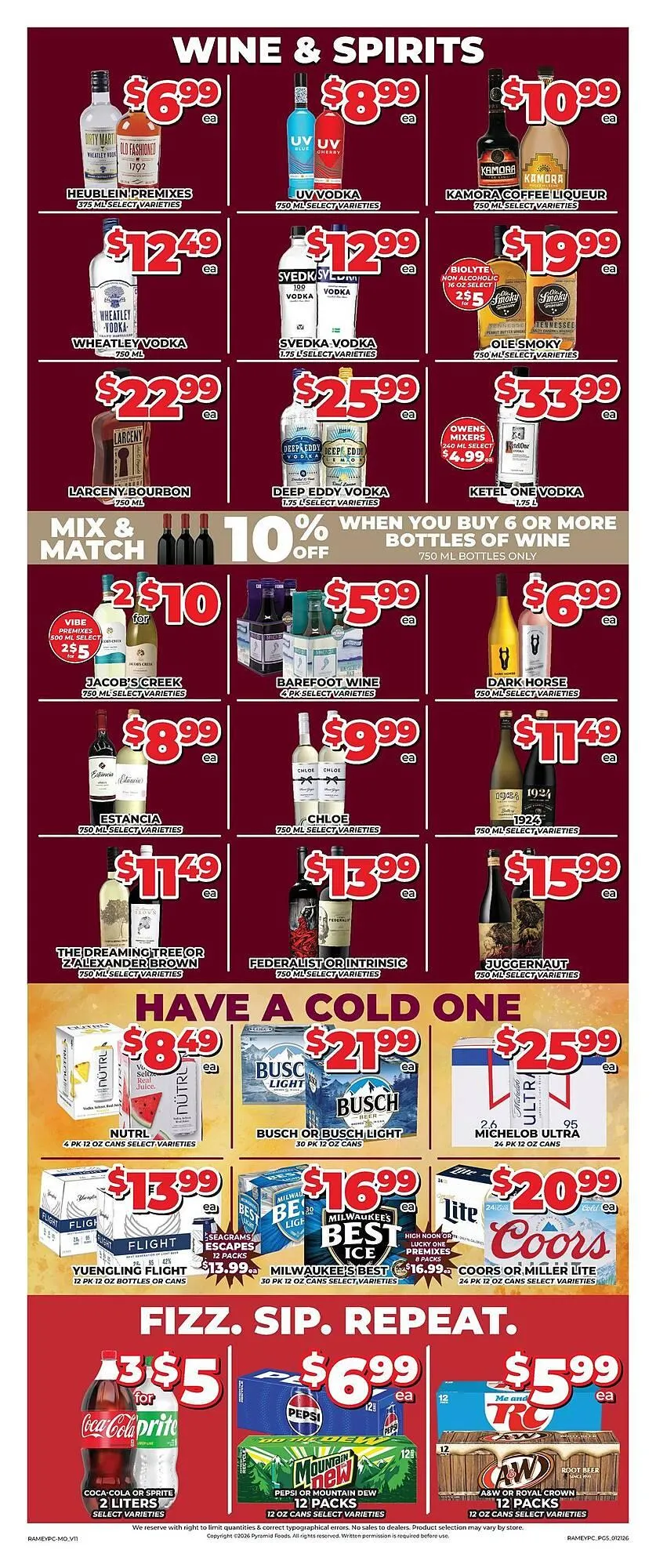 Weekly ad Price Cutter weekly ad from January 22 to January 27 2026 - Page 6