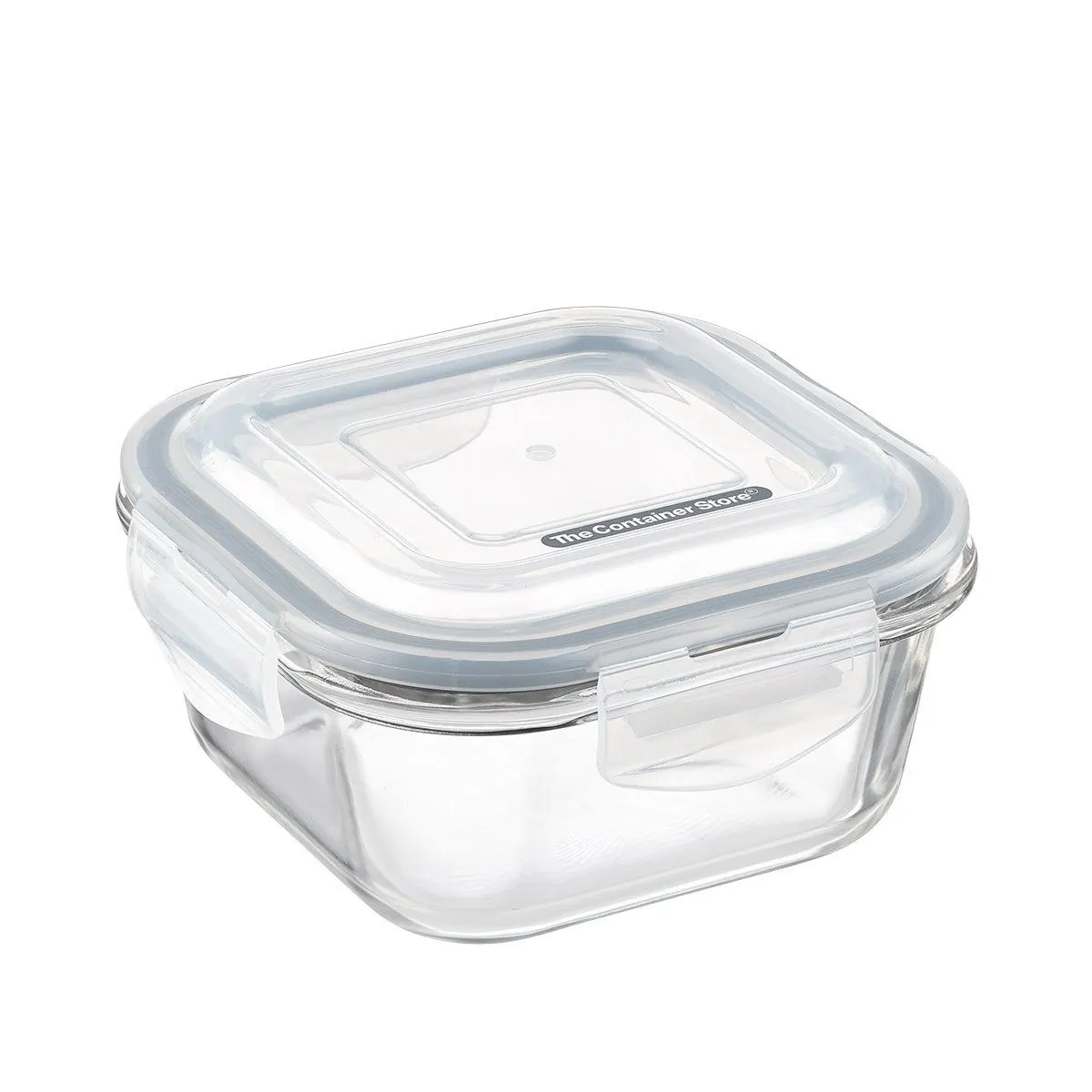 The Container Store 17 oz. Square Glass Food Storage