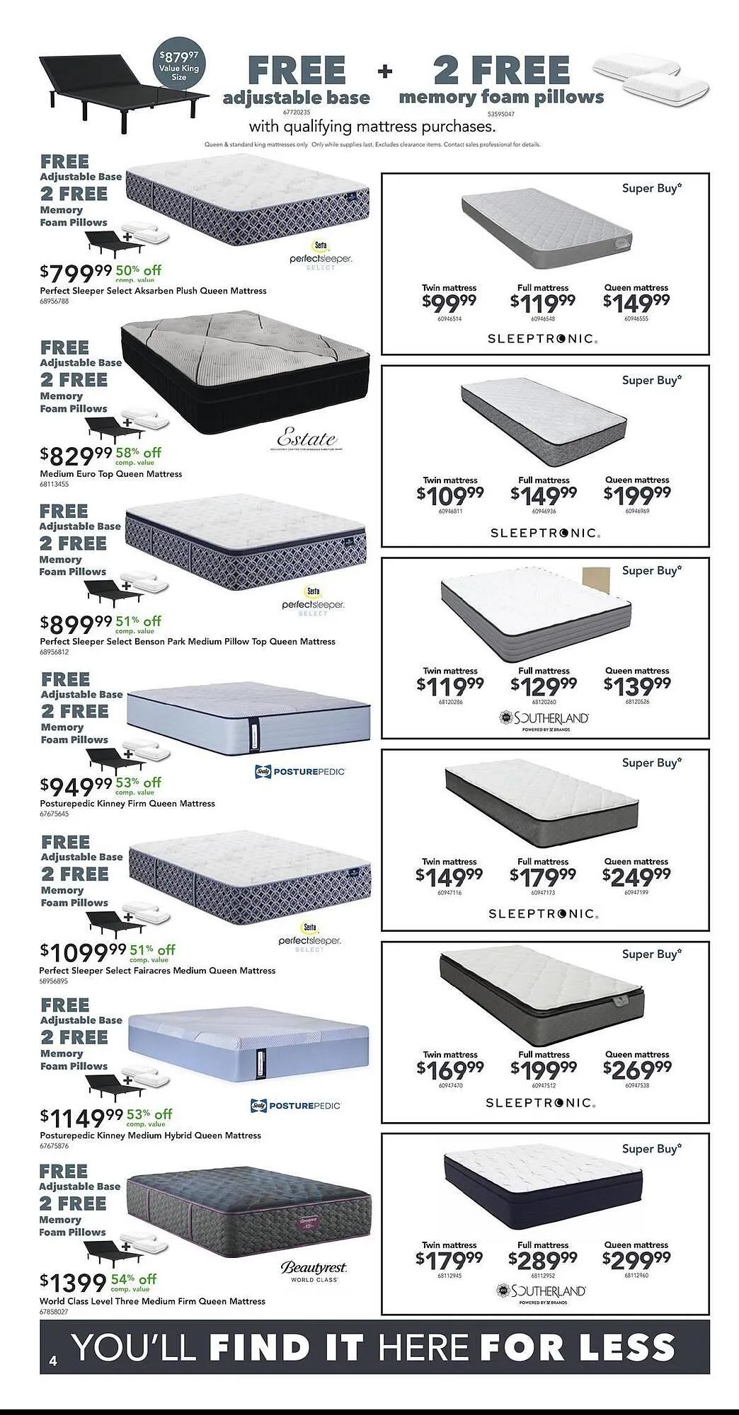 Weekly ad Nebraska Furniture Mart weekly ad from February 25 to March 3 2026 - Page 4