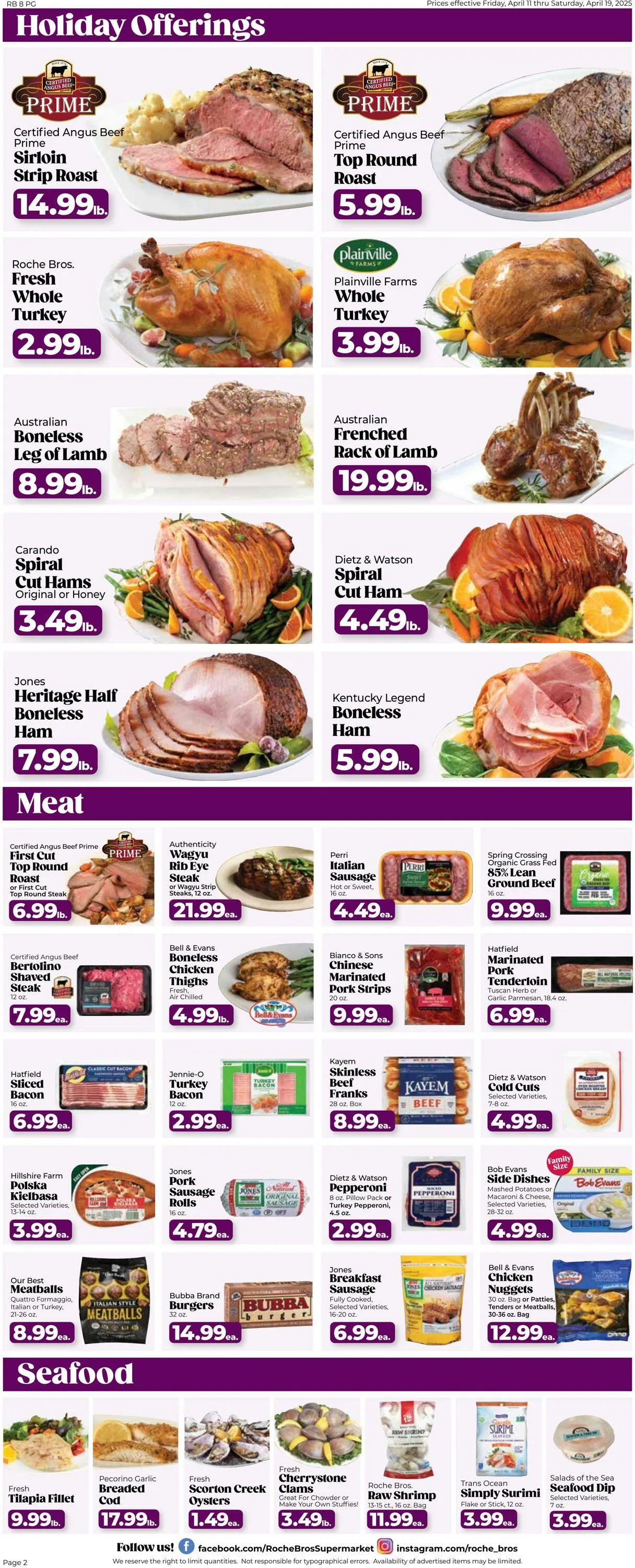 Weekly ad Roche Bros from April 11 to April 17 2025 - Page 2