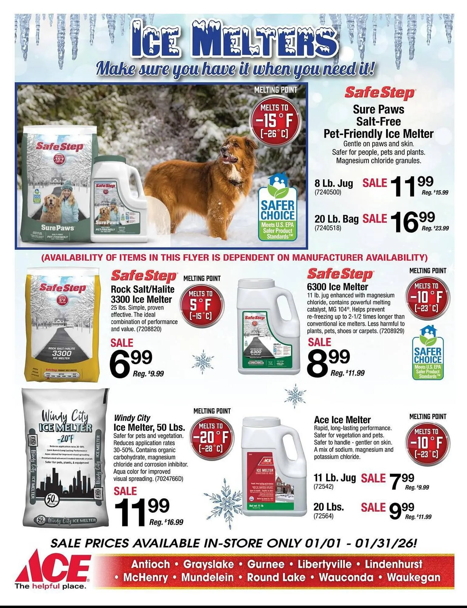 Weekly ad Ace Hardware flyer from January 1 to January 31 2026 - Page 15