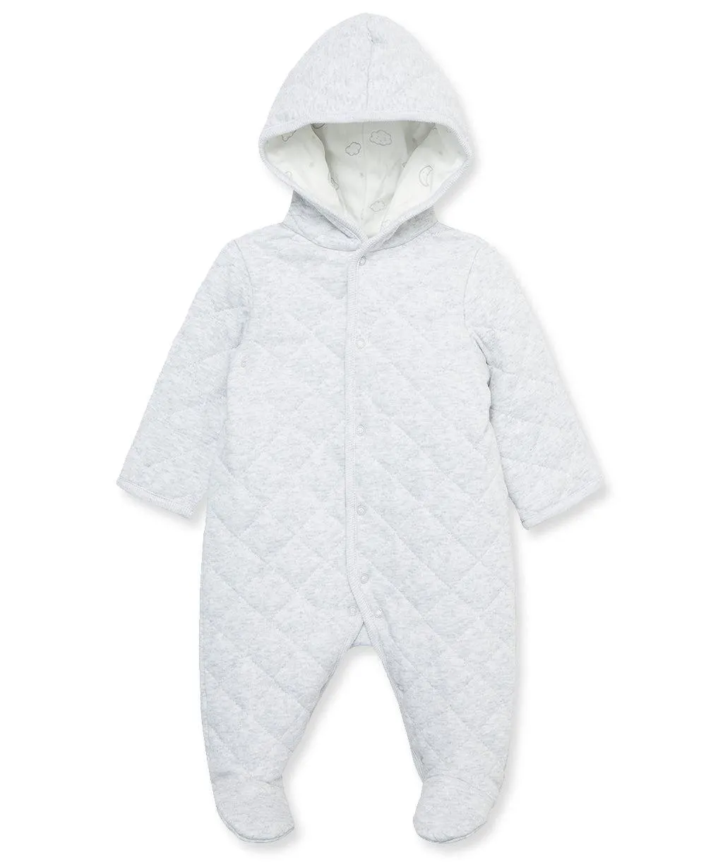 Little Me Joy Quilted Pram - Blue