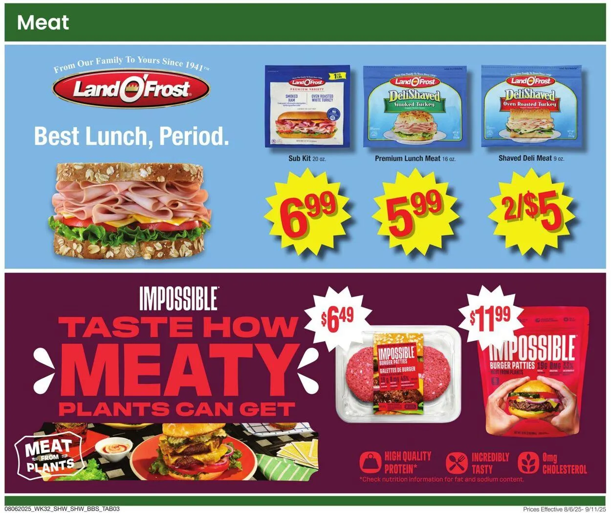 Weekly ad Shaws from August 6 to September 11 2025 - Page 3