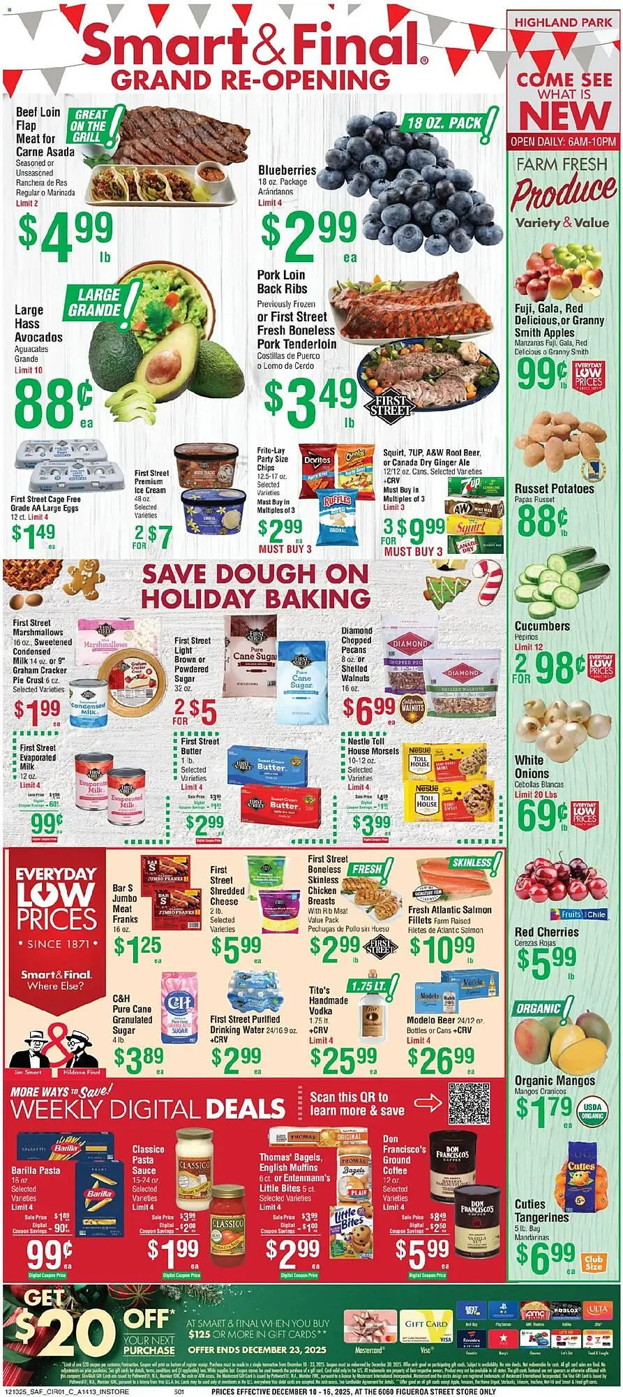 Weekly ad Smart & Final weekly ad from December 9 to December 12 2025 - Page 1