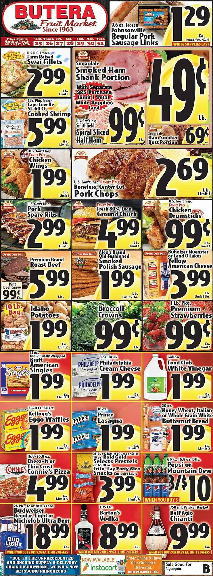 Weekly ad Butera weekly ad from March 25 to March 31 2026 - Page 1