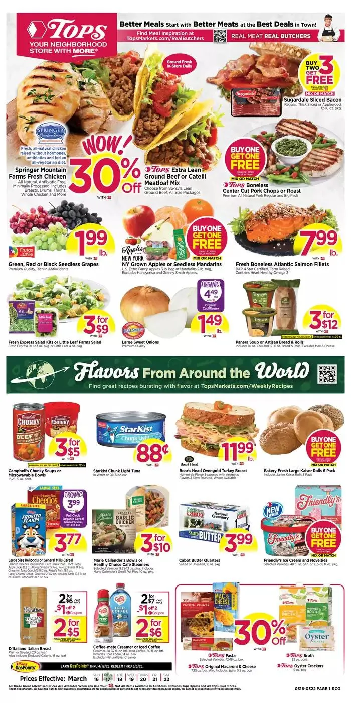 Weekly ad Great discounts on selected products from March 16 to March 22 2025 - Page 1