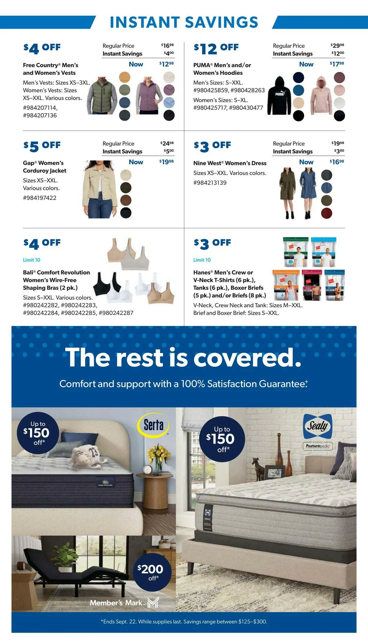 Weekly ad Sam's Club Current weekly ad from August 28 to September 22 2024 - Page 16