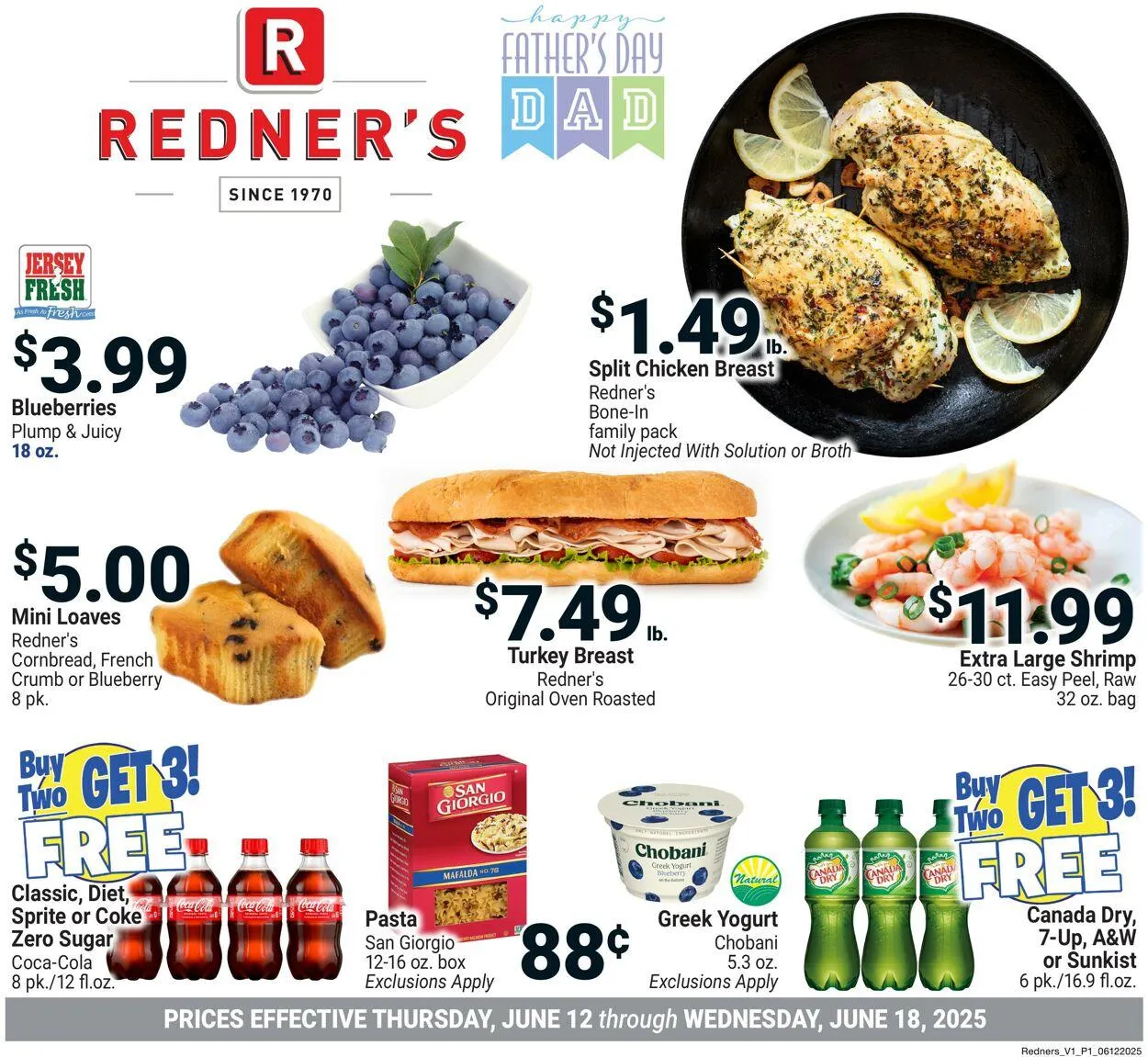 Weekly ad Redner’s Warehouse Market Current weekly ad from June 12 to June 18 2025 - Page 1