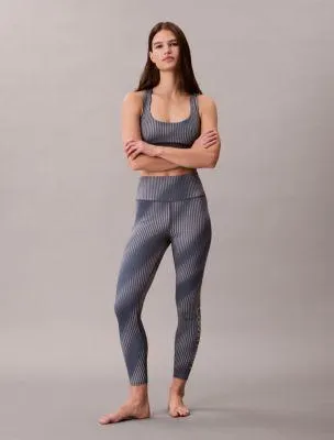 Modern Sport Print High Rise 7/8 Leggings