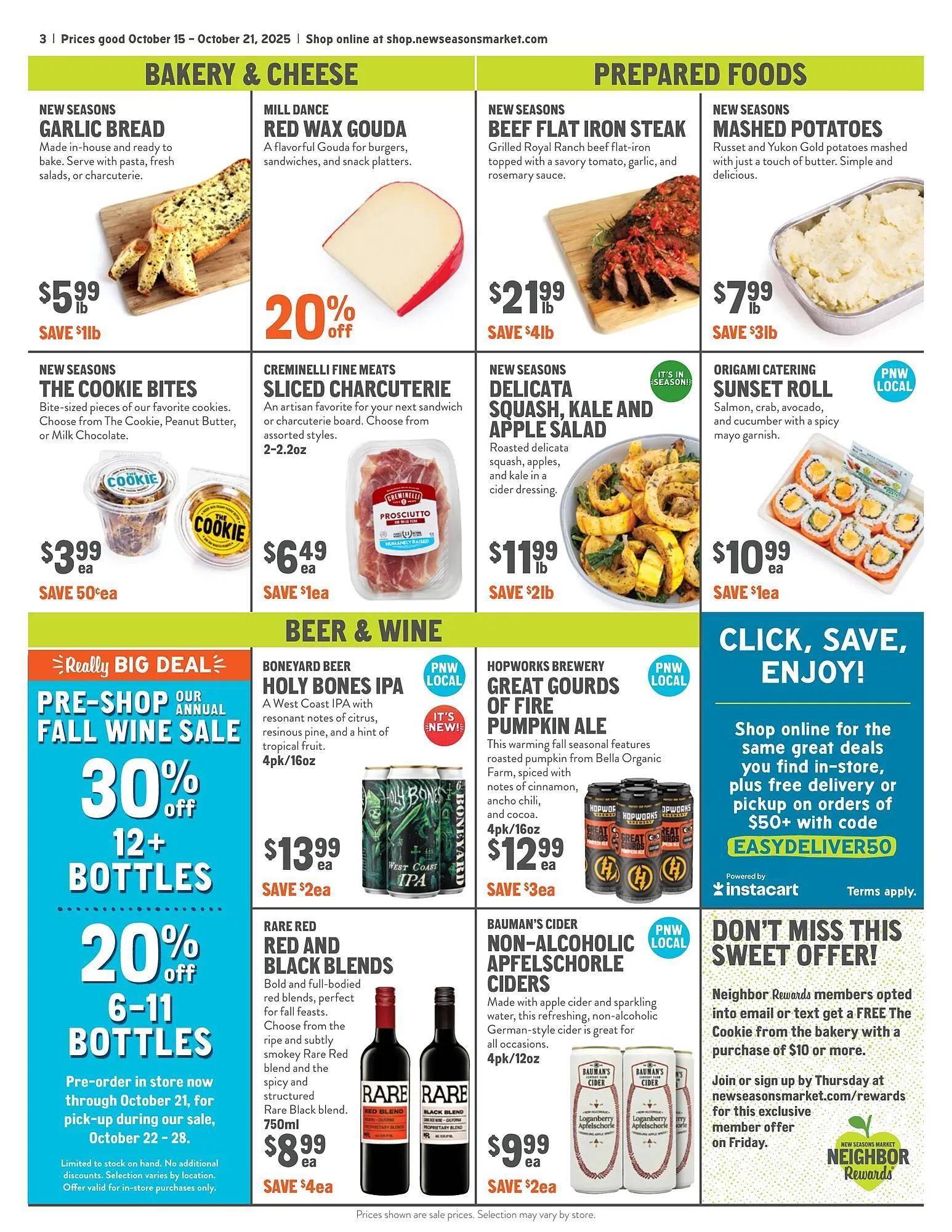 Weekly ad New Seasons Market weekly ad from October 15 to October 21 2025 - Page 3