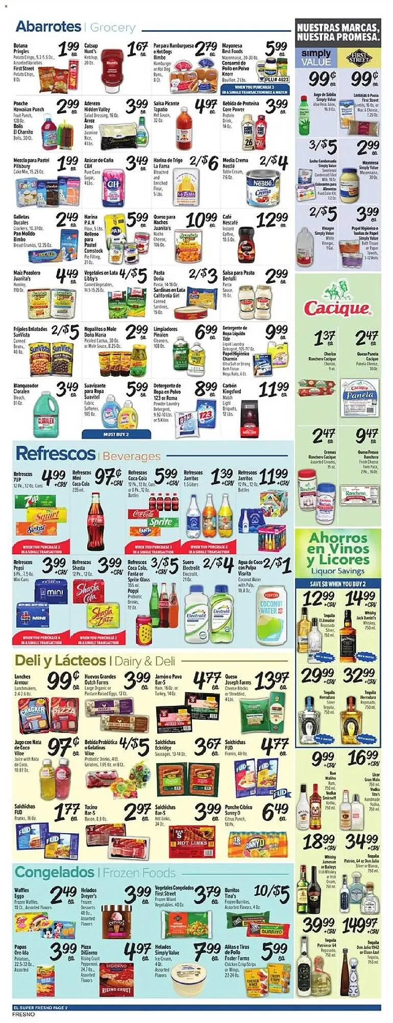 Weekly promotion El Super weekly ad spanning from April 1 to April 7 2026 - Page 2 for Catalogue 365