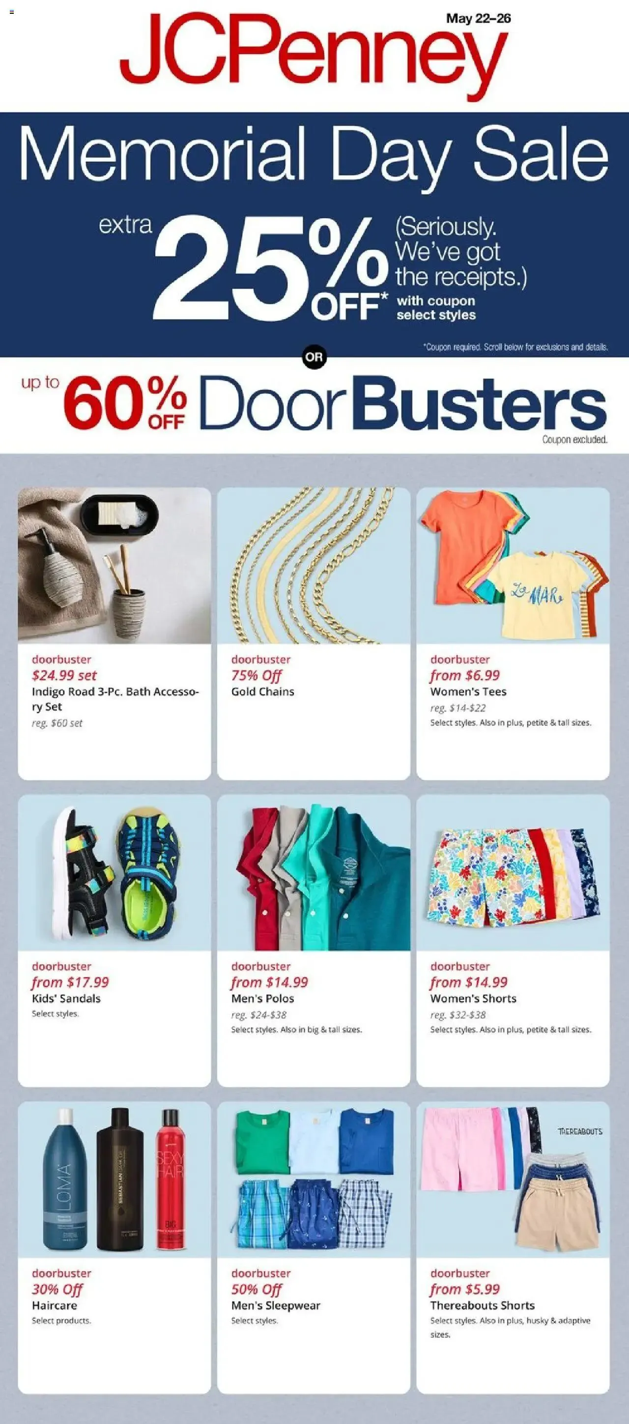 Weekly ad JCPenney Store Ads from May 22 to May 26 2025 - Page 1
