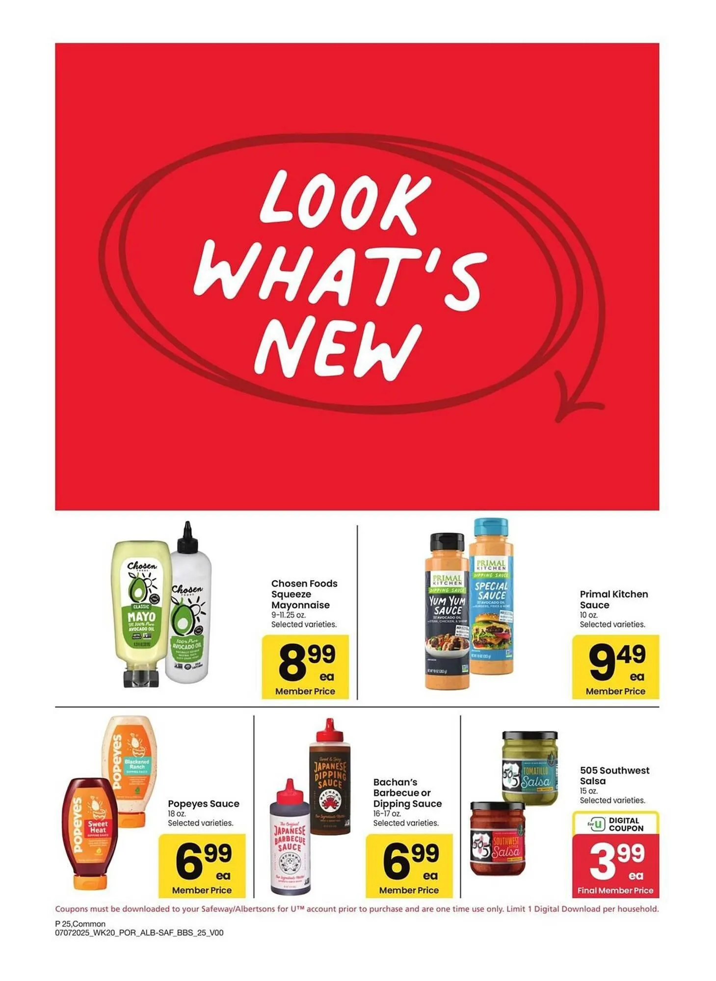 Weekly ad Albertsons Weekly Ad from July 7 to August 3 2025 - Page 25