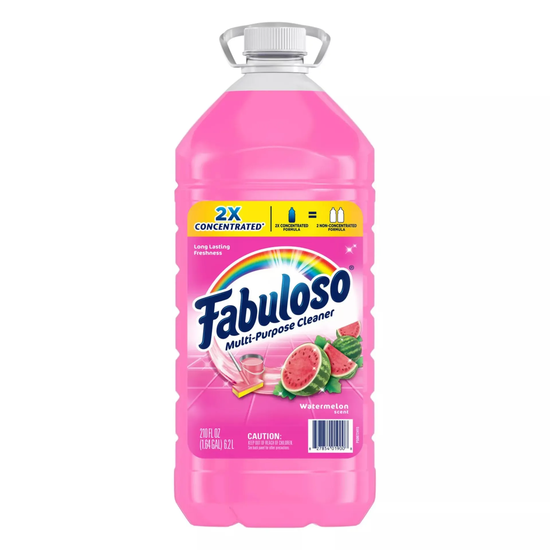 Fabuloso 2X Concentrated Multi-Purpose Cleaner, 210 oz. - Watermelon Scent