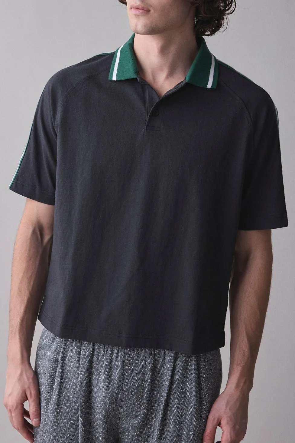 Standard Cloth Boxy Cotton Polo Shirt