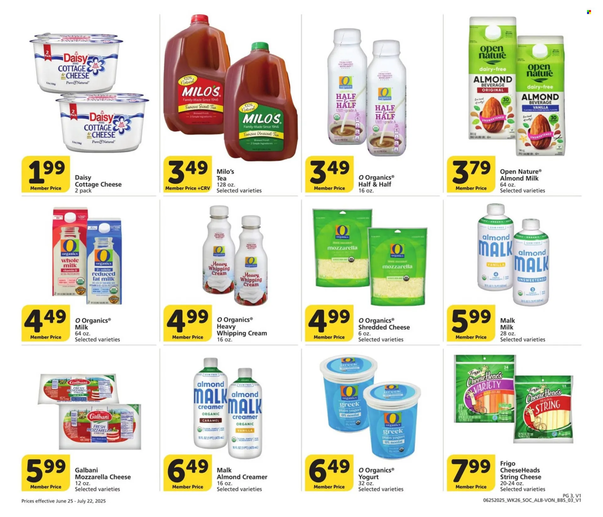 Weekly ad Albertsons Weekly Ad from June 25 to July 22 2025 - Page 3