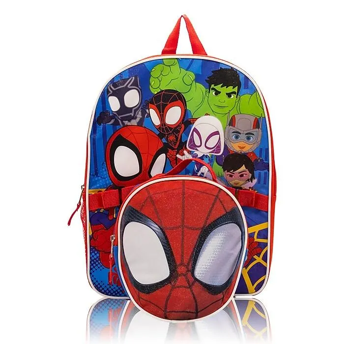 Marvel Kids 2-Piece Spidey Backpack Set,