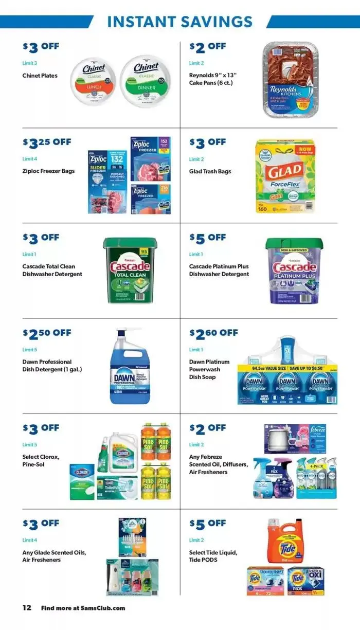 Weekly ad Sam's Club Weekly ad from March 12 to April 6 2025 - Page 12