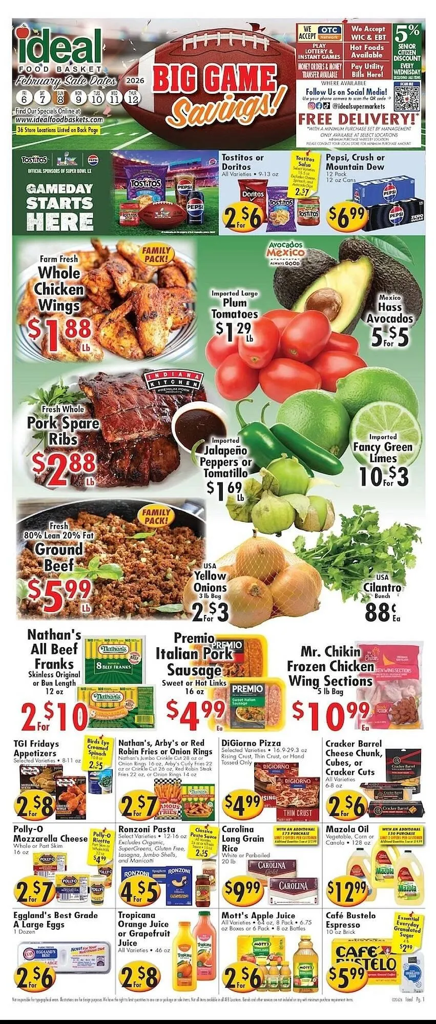 Ideal Food Basket circular - 1
