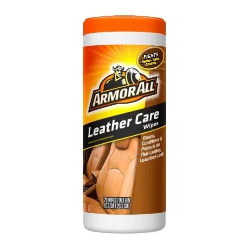ArmorAll Leather Care Wipes, 20 Count