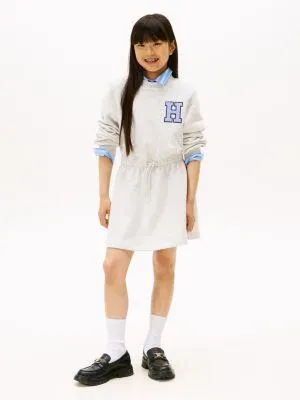 Kids' Varsity Logo Sweatshirt Dress