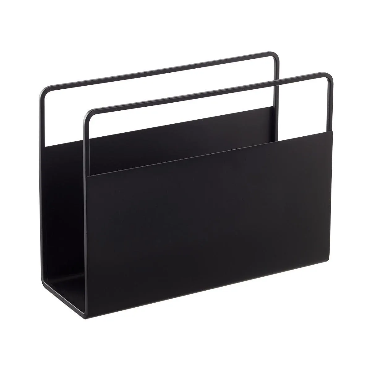 Radius Steel Magazine & File Organizer Black