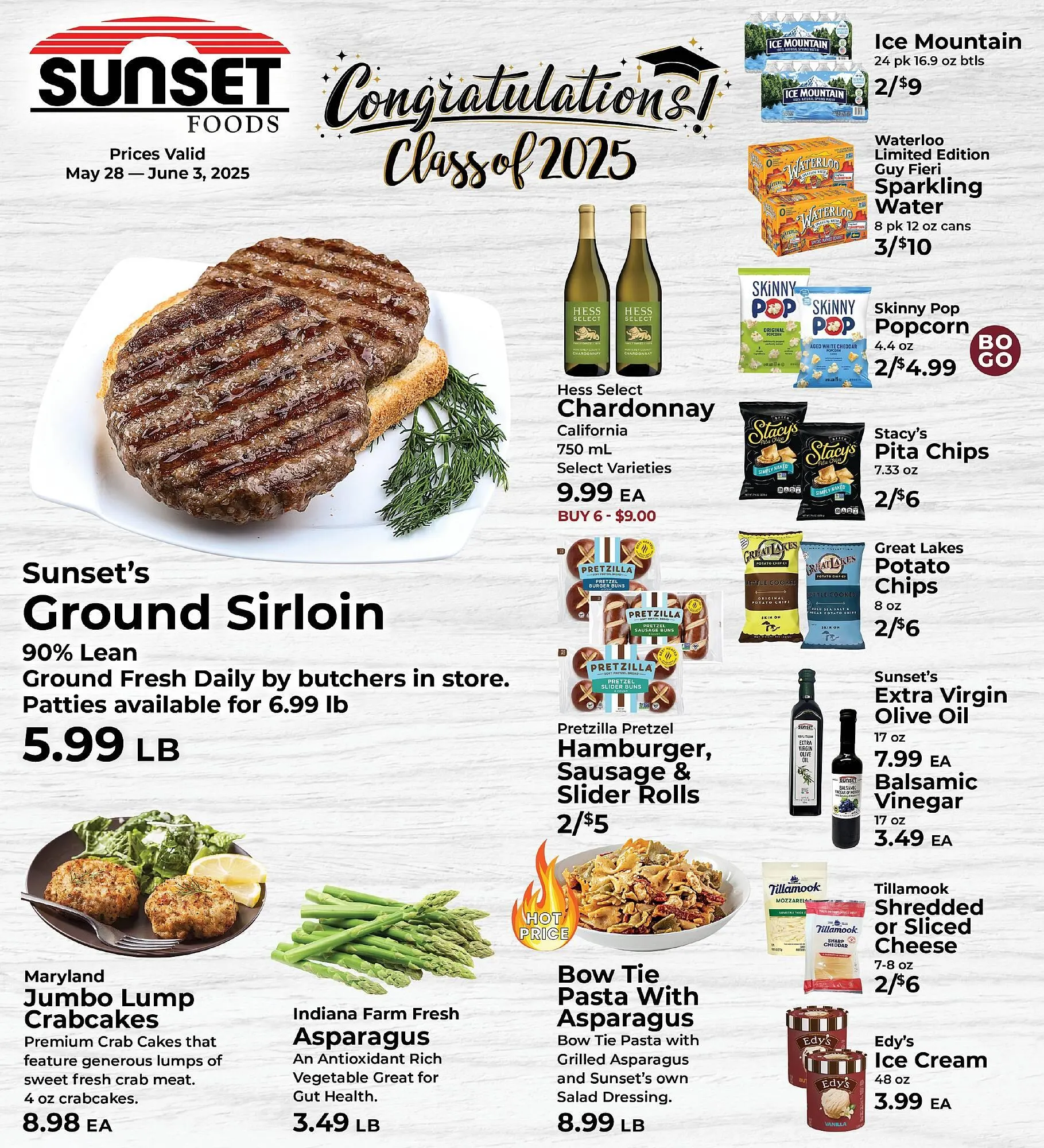 Weekly ad Sunset Foods Weekly Ad from May 28 to June 3 2025 - Page 1