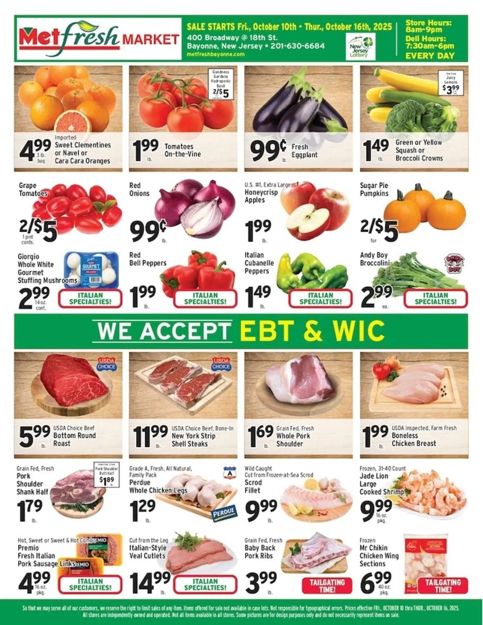 Weekly ad Met Foodmarkets weekly ad from October 10 to October 16 2025 - Page 1