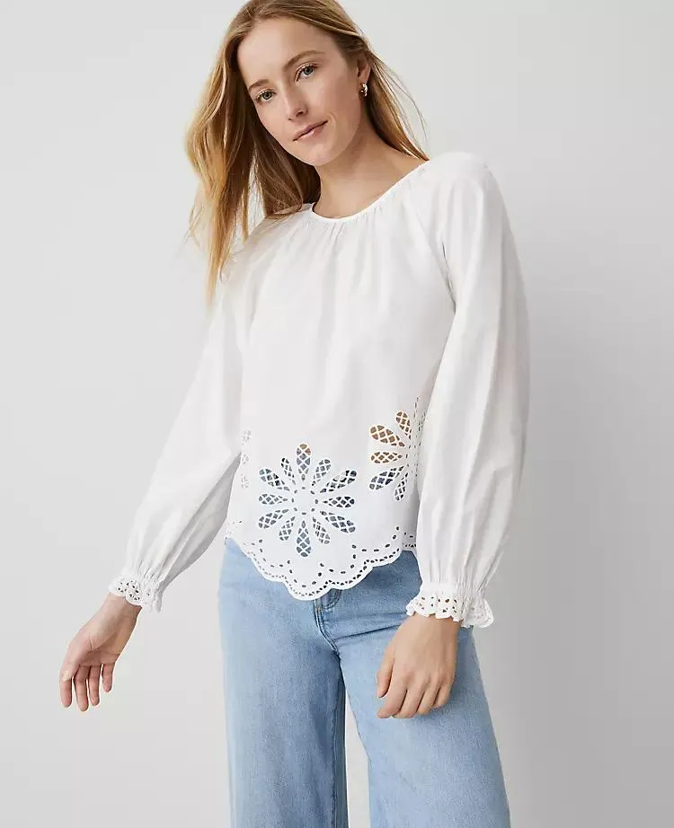 Weekend Collection Embroidered Popover