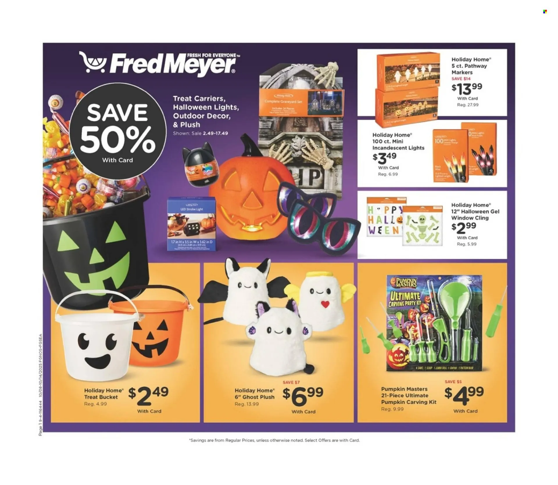 Weekly ad Fred Meyer weekly ad from October 8 to October 14 2025 - Page 1