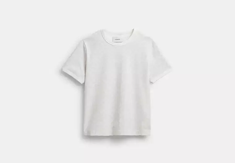 Signature Ringer T Shirt In Organic Cotton