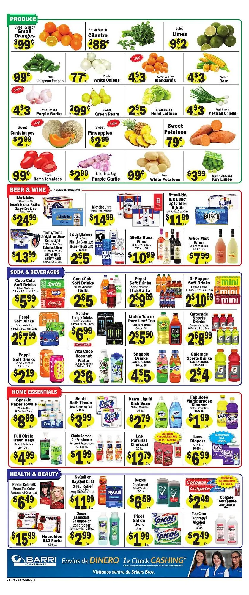 Weekly ad Sellers Bros weekly ad from February 18 to February 24 2026 - Page 4