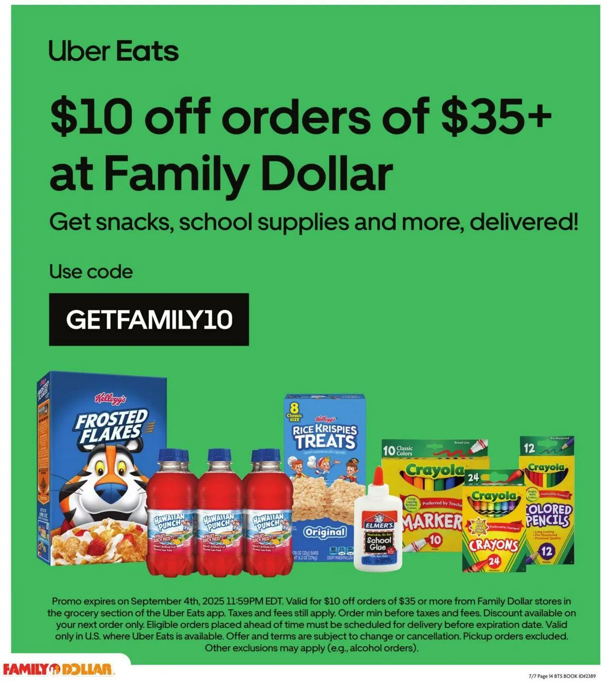 Weekly ad Family Dollar Current weekly ad from July 7 to September 1 2025 - Page 15
