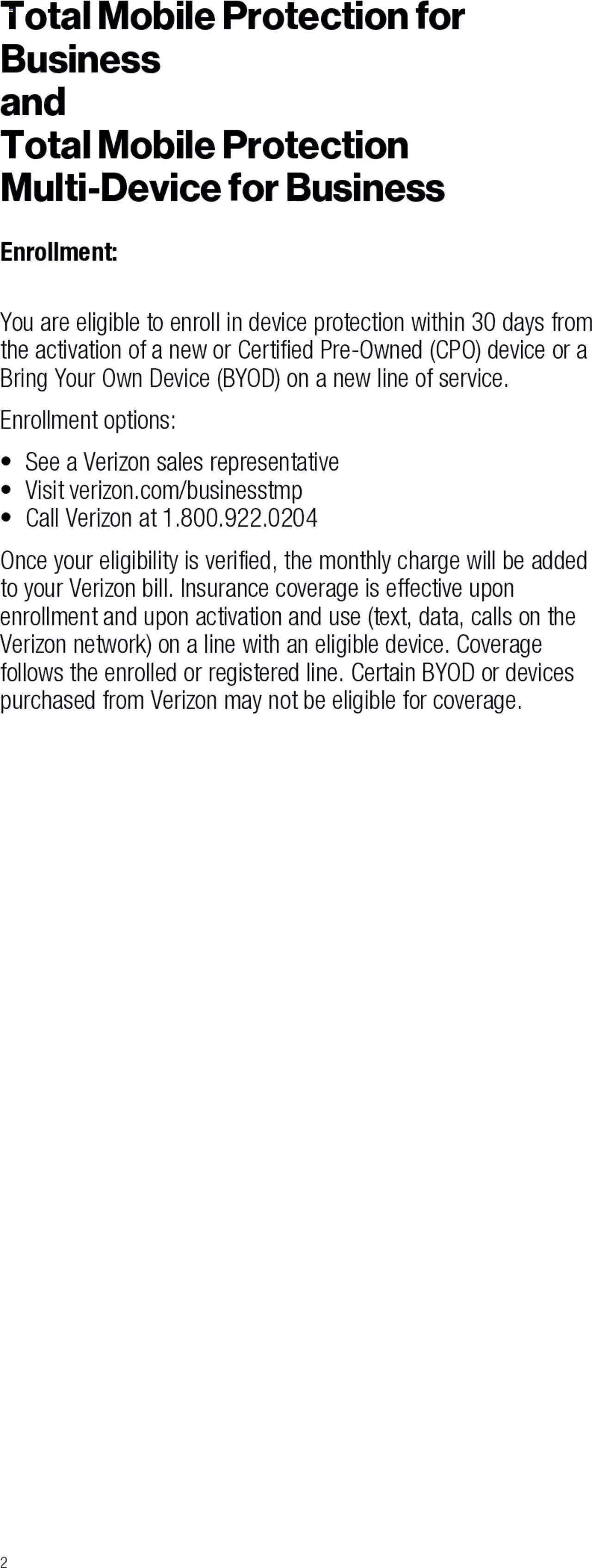 Weekly ad Verizon - Total Mobile Protection for Business is Getting an Upgrade from February 15 to December 31 2024 - Page 6