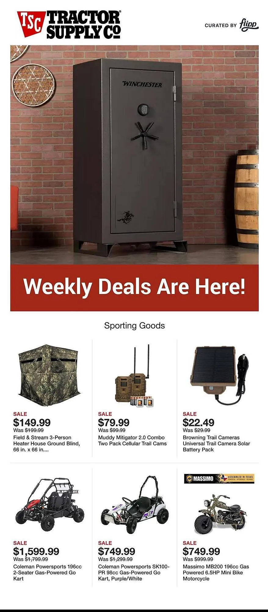 Tractor Supply Company weekly ad - 1