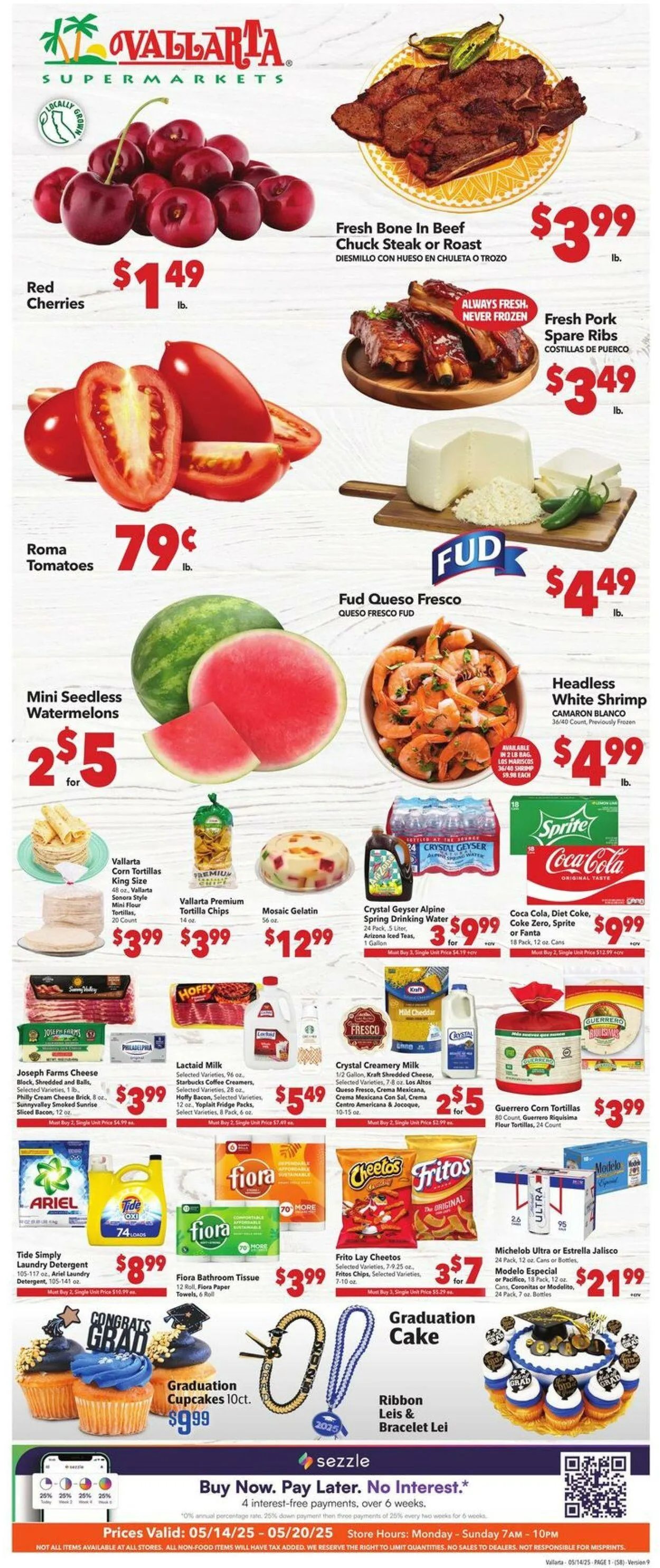 Weekly ad Vallarta from May 14 to May 20 2025 - Page 1
