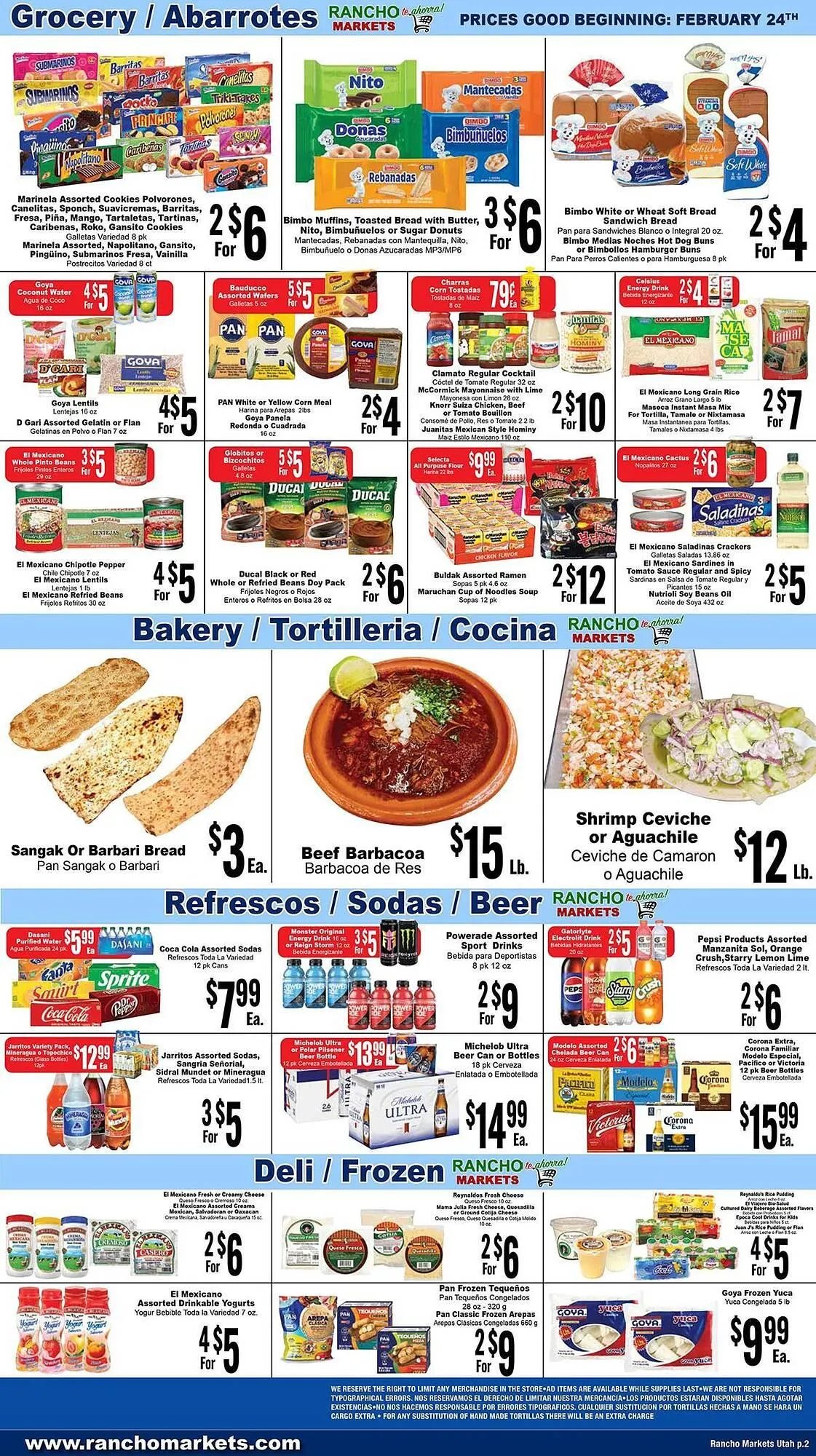 Weekly ad Rancho Markets weekly ad from February 24 to March 2 2026 - Page 2