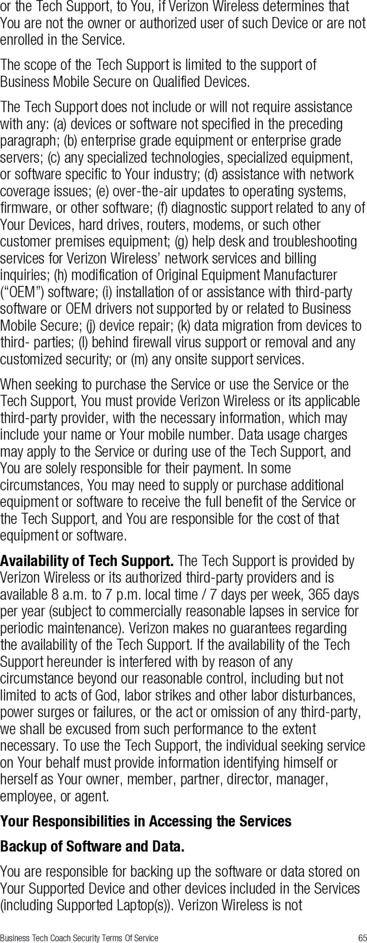 Weekly ad Verizon - Total Mobile Protection for Business is Getting an Upgrade from February 15 to December 31 2024 - Page 69