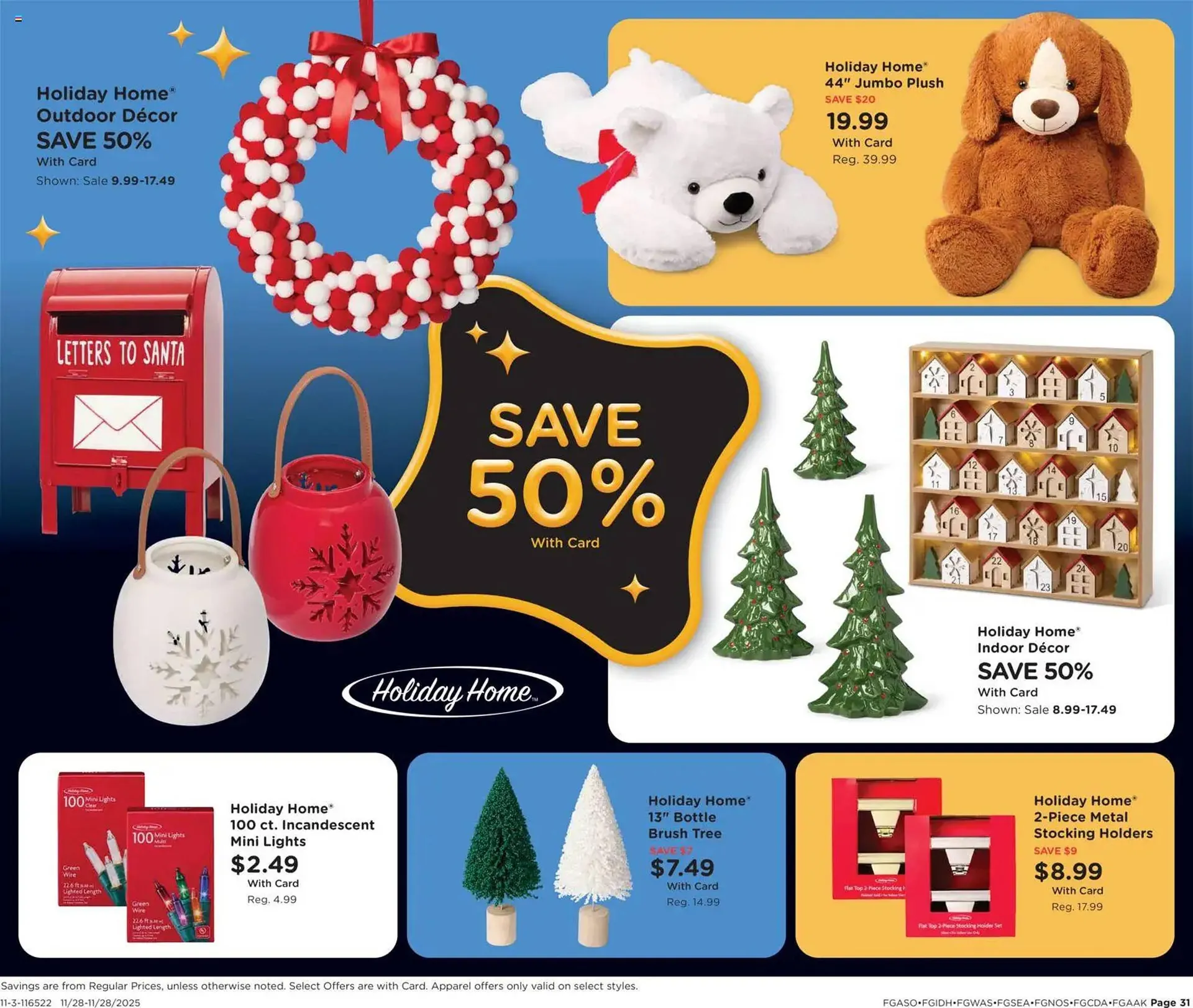 Weekly promotion Fred Meyer weekly ad spanning from November 12 to November 28 2025 - Page 32 for Catalogue 365